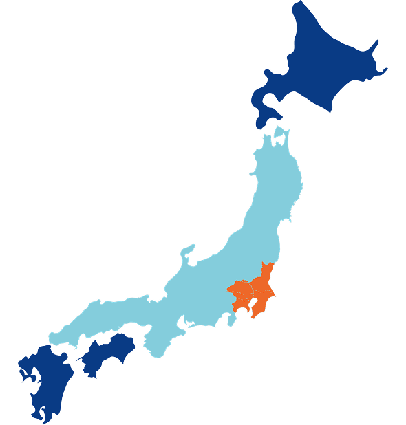 配送エリアマップ